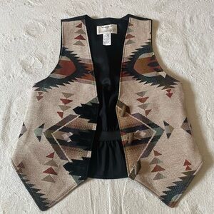 LONGHORN Western Tapestry Vest